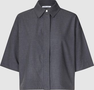 Sams&oslash;e & Sams&oslash;e Chemise Salulu Ombre Blue