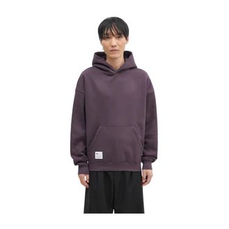 Alpha Industries Logo Backprint Hoodie - Heren - Hoodies - Paars - XL - Katoen - Hoodies & sweatvesten