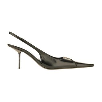 Saint Laurent Zapatos de sal&oacute;n Babylone Breteuil con tira al tal&oacute;n - Shoes - Mujer - Negro - 37 EU