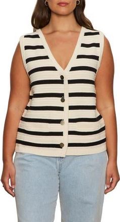 Sanctuary Textured Sweater Vest in Macrame B at Nordstrom Rack, Size 2X