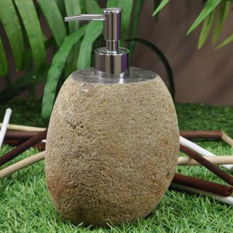 Wanda Collection Wanda Collection - Dispensador De Jab&oacute;n De Piedra De R&iacute;o