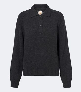 Jardin Des Orangers Wool and cashmere polo sweater