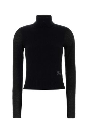 Burberry Black Wool Blend Sweater