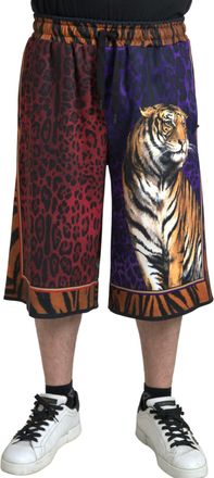 Dolce & Gabbana Tijgerprint Zomer Shorts