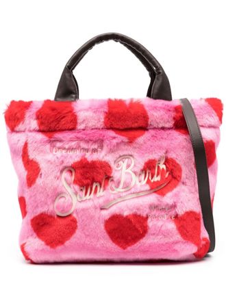 MC2 Saint Barth Colette faux-fur tote bag - Pink