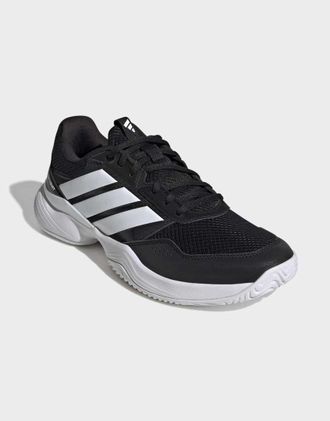adidas Gamecourt 3 - Scarpe da tennis nero core / bianco nuvola