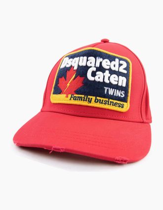 Dsquared2 Mens Dsquared2 Family Business Cap Red - Size: OS