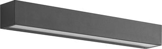 Lucande Lucande - L&aacute;mpara De Pared Led Exterior lengo En Negro Aluminio