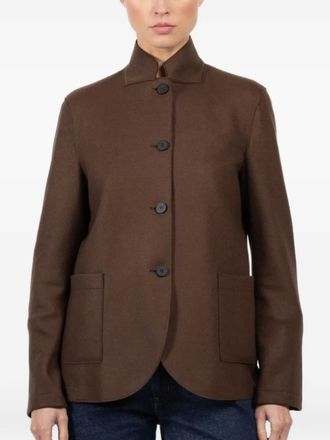 Harris Wharf London single-breasted jacket - Bruin