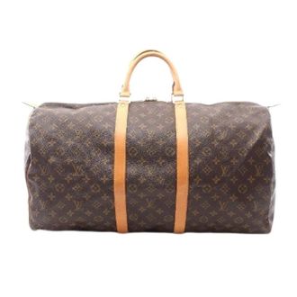 Louis Vuitton Pre-owned Keepall 55 Boston Bag Monogram - unisex - Louis Vuitton Vintage - Vintage Weekend Bags - Brown - ONE SIZE - Pre-owned