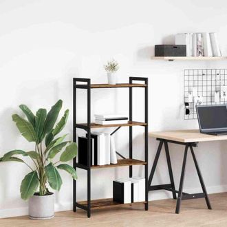 vidaXL Bookcase Old wood 60 x 30 x 118 cm Engineered wood Vidaxl