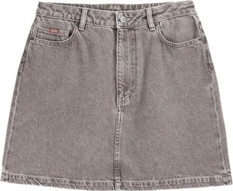 Oxbow Denim Short Skirt Jupe f&uuml;r Damen | grau