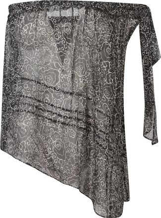 Isabel Marant Tops, Dames, Veelkleurig, S, Asymmetrische bloementop
