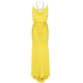 Elisabetta Franchi Mujer, Vestidos, Amarillo, Talla: L