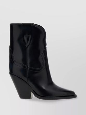 Isabel Marant leyane cone heel ankle boots