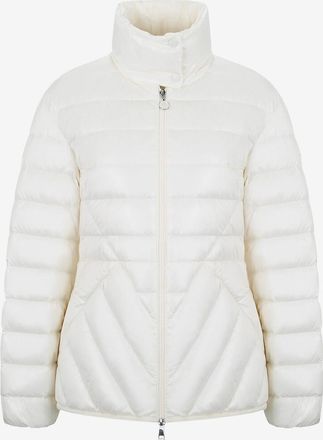 Moncler Taillierte Kurze Daunenjacke mit Stehkragen Abante