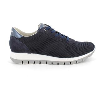 Igi & Co Igi&Co, Sneakers, female, Blue, Size: 11 US Knit-effect Sneaker