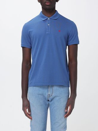 Brooksfield Polo in cotone basic con logo Brooksfield