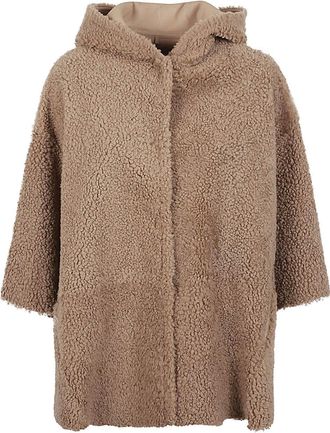 ENES Womens Jackets Camel