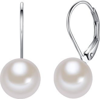 Lulu & Jane Womens Earrings Sterling Silver - One Size