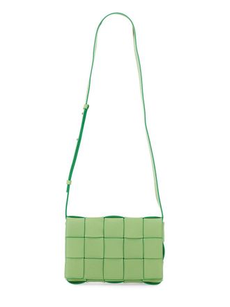 Bottega Veneta Case Shoulder Bag - Green