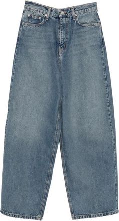 Frankie Shop Kenny Tapered Leg Jeans - Dames - Jeans - Blauw - Maat: S Katoen