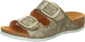 Think Julie Buckle Sandal in Taupe at Nordstrom, Size 10-10.5Us
