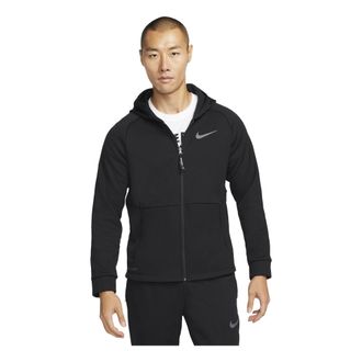 Nike Pro Therma-FIT Fleece Hooded Jacket Black DD2125-010