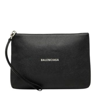 Balenciaga Pre-owned Clutches, male, Black, Size: ONE SIZE Pre-owned Clutch bag