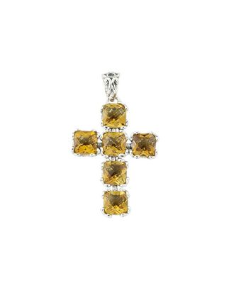 Samuel B. Silver 3.50 Ct. Tw. Citrine Pendant