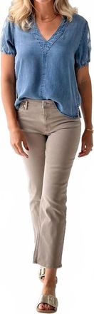 Dear John Denim Anika Straight Leg Jean In Mink