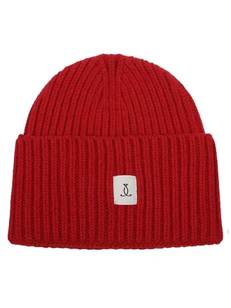Seafarer Red Logo wool beanie