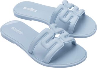 Melissa M Slide Sandal in Light Blue at Nordstrom, Size 10