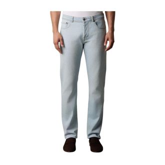 Brooks Brothers 5-Pocket Denim Broek - Heren - Jeans - Blauw - Maat: W32 Denim