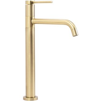 Rea Rea - Grifo De Lavabo Lugano Slim Brush Gold High