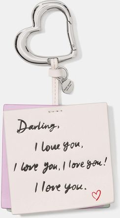 Kate Spade New York Charmed Love Notes Bag Charm