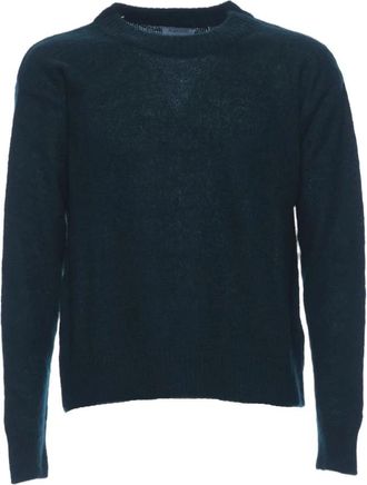 Amish A22Amd 206Cb 44Xxxx 108 Amish - Heren - Ronde hals truien - Groen - S - Truien & Vesten