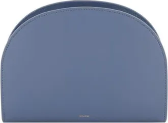 Vince Micro Demma Leather Wallet on a Strap in Azul at Nordstrom