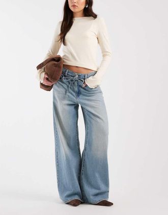 Levi's XL - Jeans dritti lavaggio chiaro-Blu