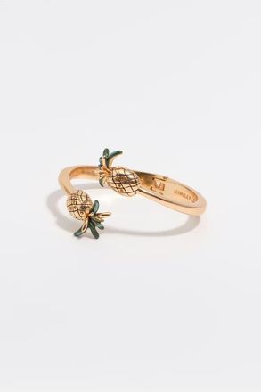 Bimba & Lola Crossover Pineapples Bracelet in Gold at Nordstrom