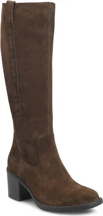 B&oslash;rn Harding Knee High Boot in Chocolate Suede at Nordstrom, Size 9.5