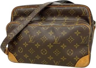 Louis Vuitton Pre-owned Nile schoudertas - Dames - Pre-owned - Bruin - Maat: ONE Size