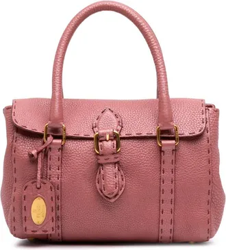 Fendi Pre-owned Fendi Mini Leather Selleria Linda Handbag Ladies BUA0U0ZC91FU4SWZ