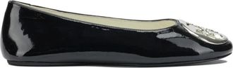 Tory Burch Reva Ballet - Dames - Ballerinas - Zwart - 37 1/2 EU - Leer - Schoenen