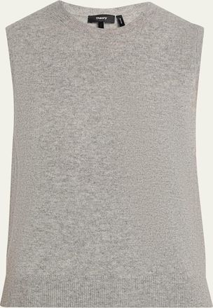 Theory Cashmere Knit Shell Top
