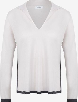 Gran Sasso Langärmeliges T-Shirt aus Schurwolle