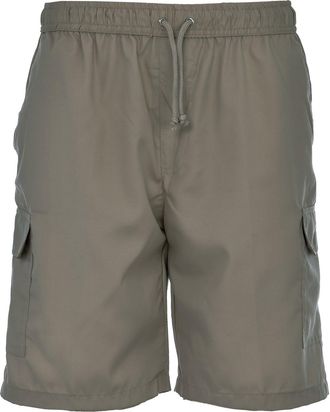 ACTIVEWEAR Mens Plain Summer Shorts Cargo Combat Style (XX-Large, Biege)