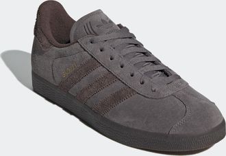 adidas Sneaker ADIDAS ORIGINALS GAZELLE, Herren, Gr. 41, braun (charcoal, braun, schwarz braun), Leder, Schuhe Sneaker