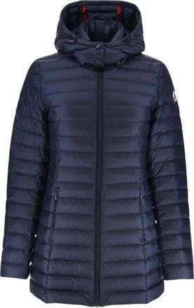 Jott Lange Capuchon Jas - Dames - Winterjassen - Blauw - XS - Jassen