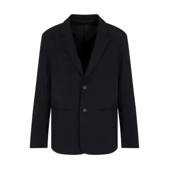 A|X Armani Exchange Hombre, Chaquetas, Negro, Talla: S